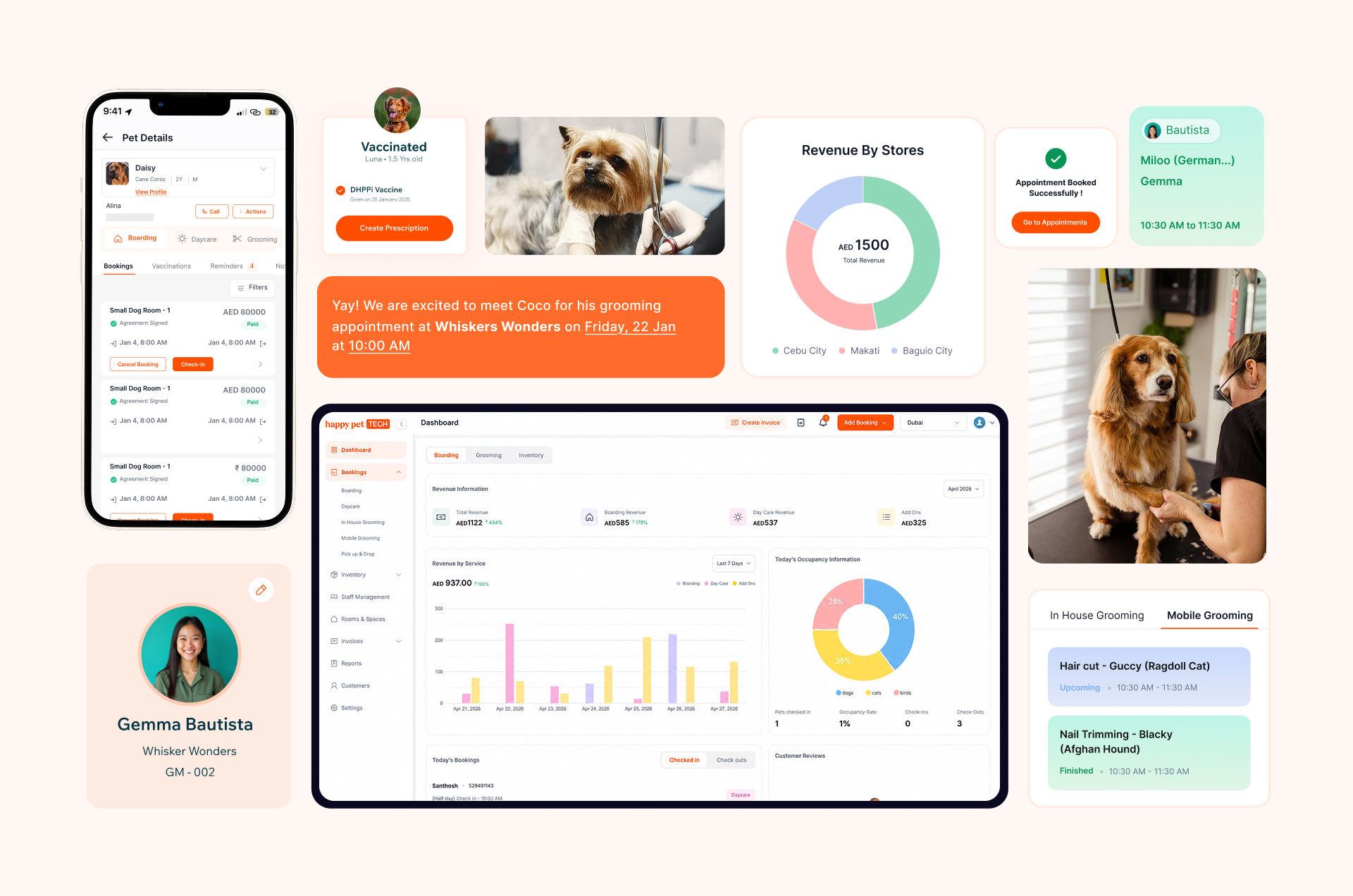 Happy Pet Tech for Grooming